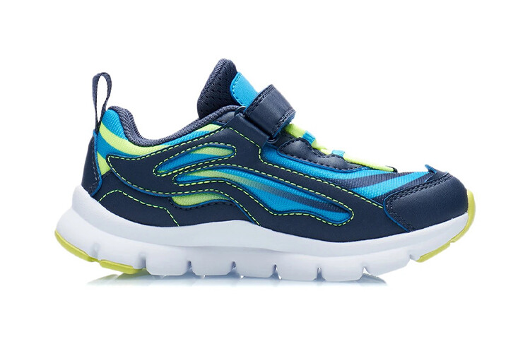 Детские кроссовки Aurora Skywalk Lifestyle PS Low-top Guangdong Blue/Hair Blue/Fluorescent Bright Green Lining Young — фото 2