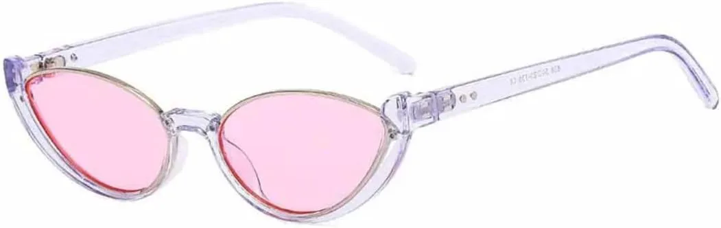 

Солнцезащитные очки с защитой UV400 | Градиентные линзы "кошачий глаз" | Для женщин и мужчин | Для занятий спортом на открытом воздухе и вождения DSVIGF, Purple Pink