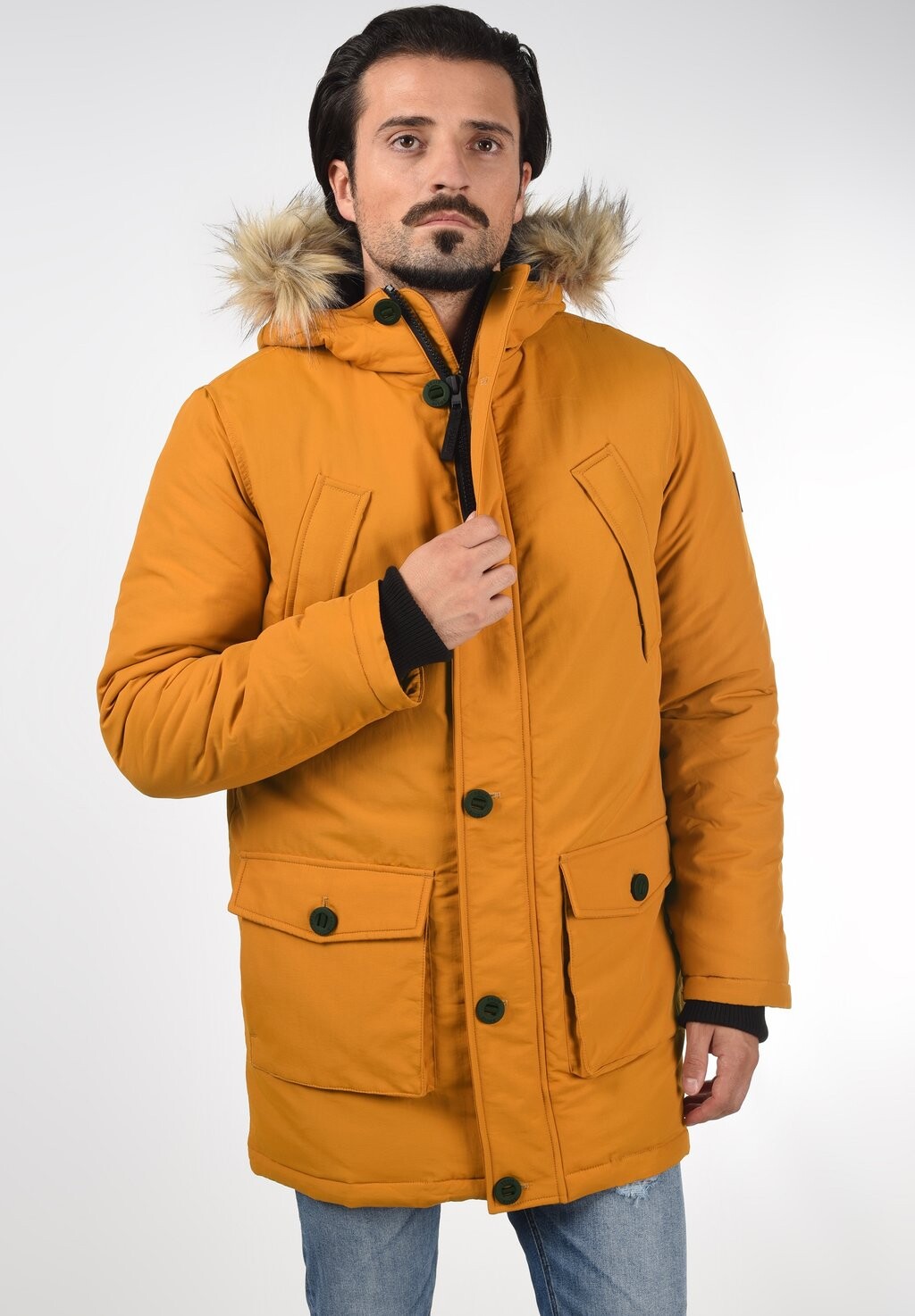 

Зимнее пальто Solid, Оранжевый, Зимнее пальто Solid
