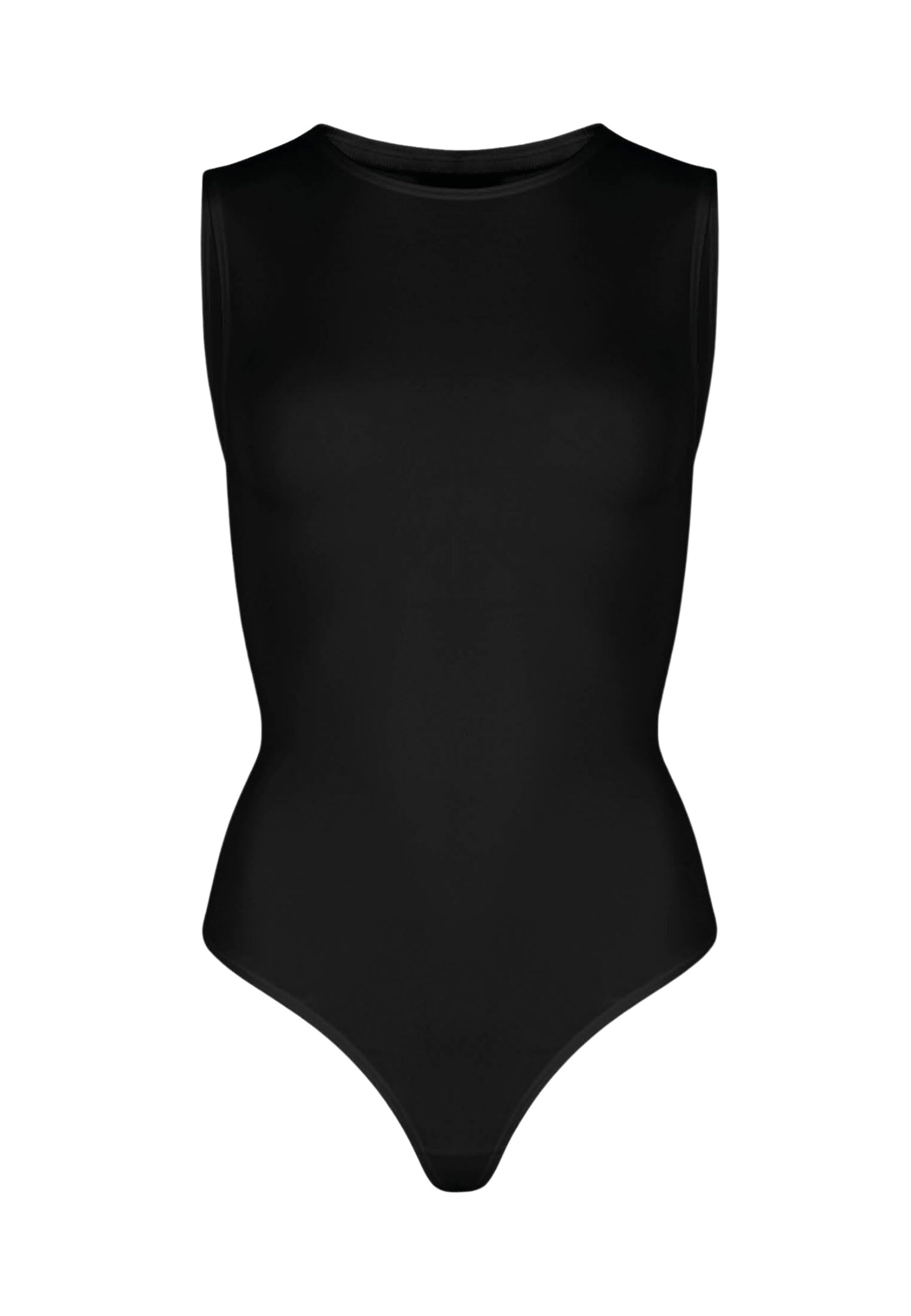 

OW Collection Боди-рубашка в черном цвете