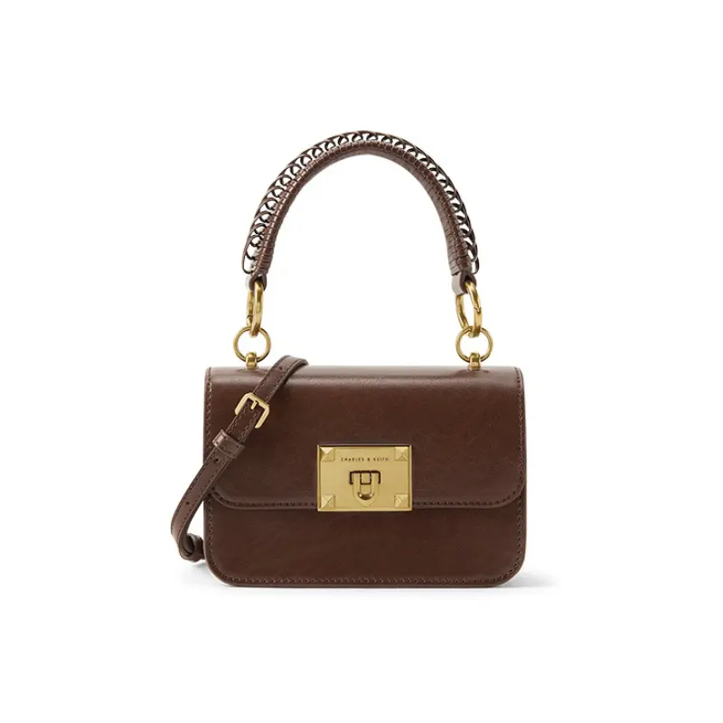 

CHARLES&KEITH Сумка PU Small Square, женская маленькая сумка через плечо, мультиколор