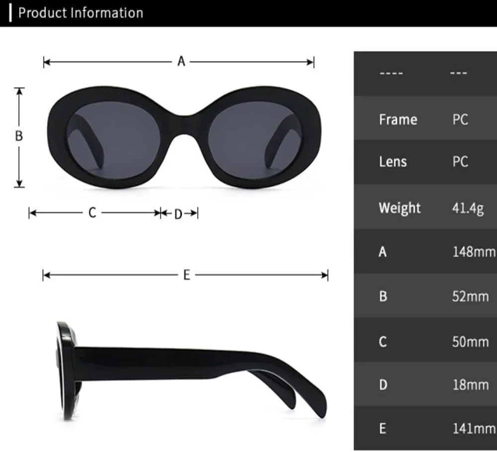 

Модные овальные солнцезащитные очки для женщин, солнцезащитные очки UV400 для мужчин, ретро-круглые солнцезащитные очки с леопардовым принтом MTZJH, White Gray