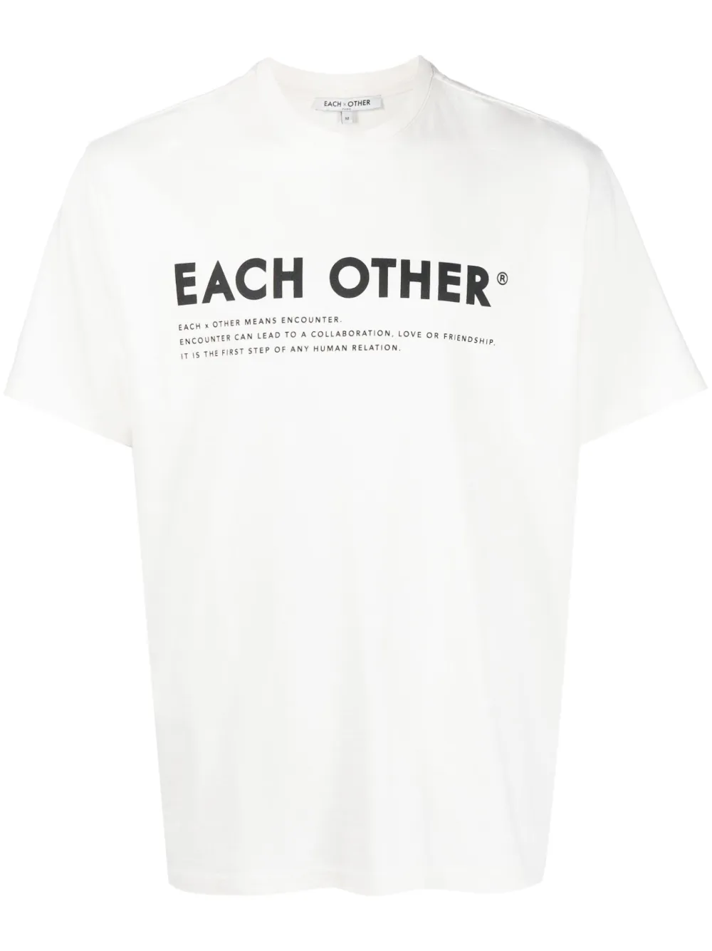 

Футболка с логотипом Each X Other, нейтральный