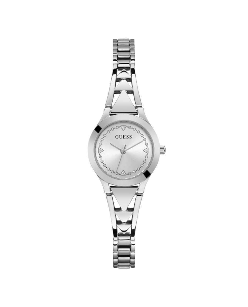 

Женские часы Tessa GW0609L1 со стальным и серебряным ремешком Guess, серебро