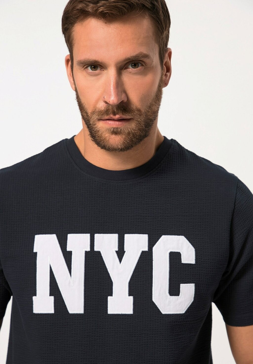 

Футболка с принтом NYC APPLIQUÉ JP1880, темно-синий