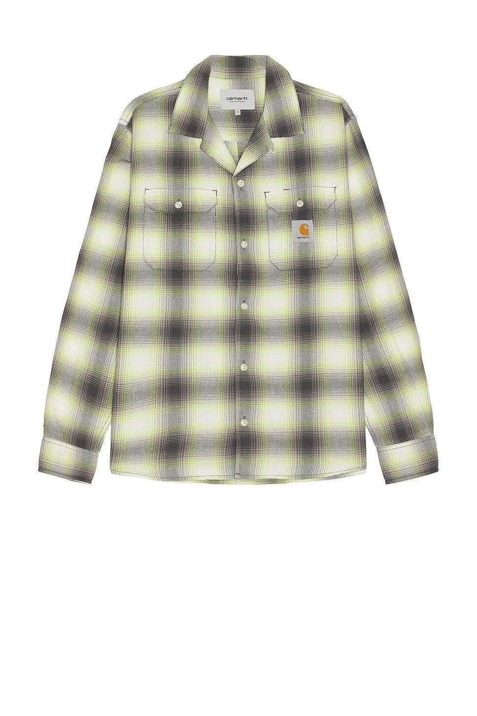 

Рубашка Бланшар Carhartt Wip, цвет Blanchard Check & Arctic Lime