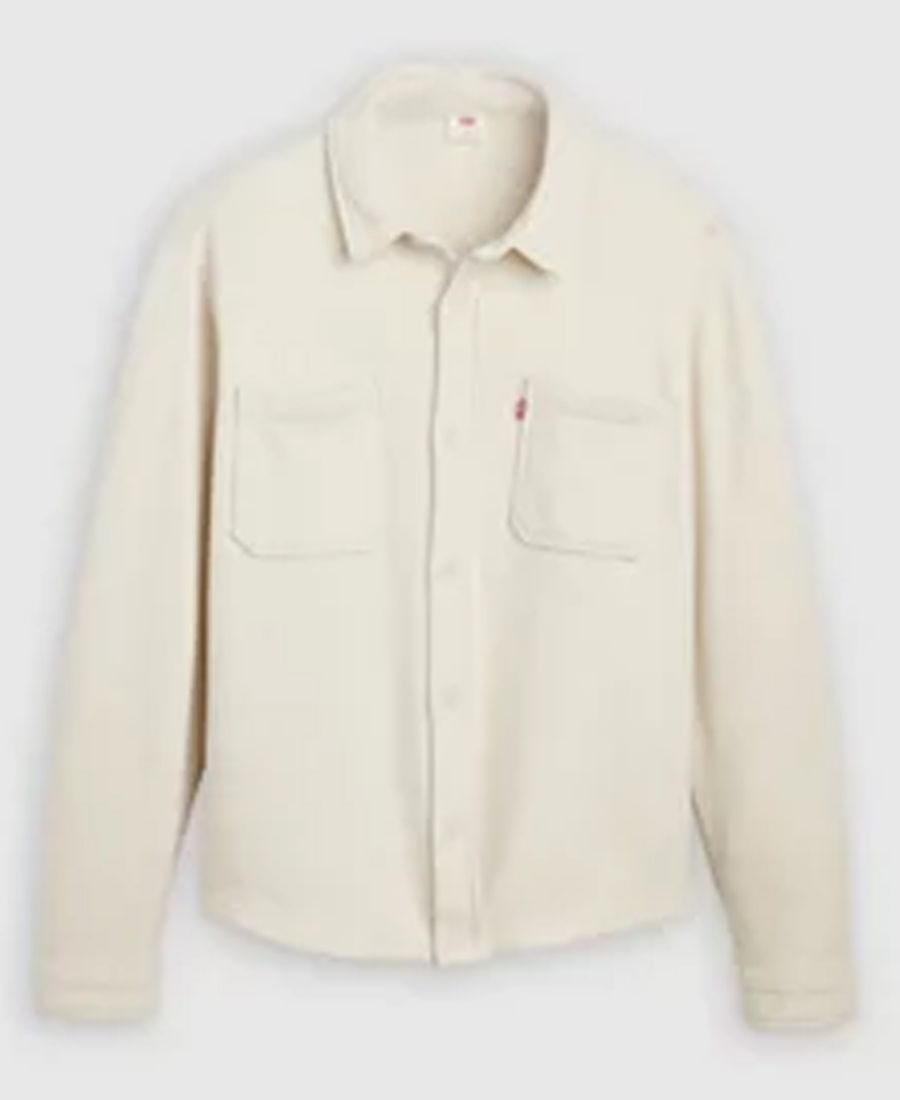 Мужская рабочая рубашка с длинными рукавами Norwood Levi's, Cream — фото 4