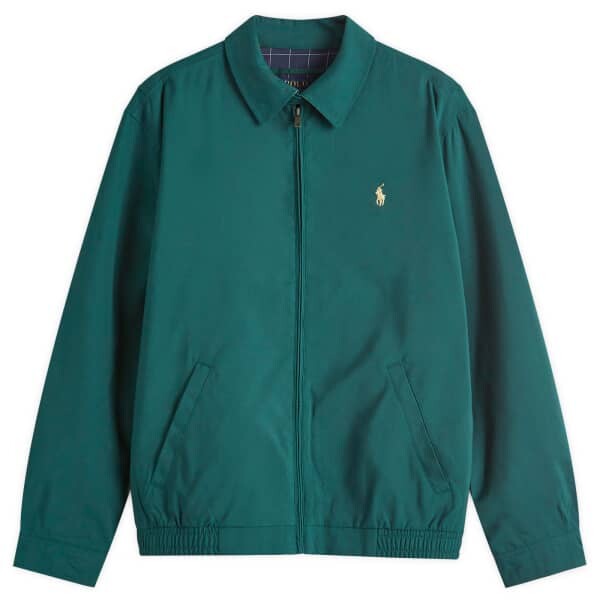 

Ветровка с подкладкой, куртка харрингтон Polo Ralph Lauren, зеленый