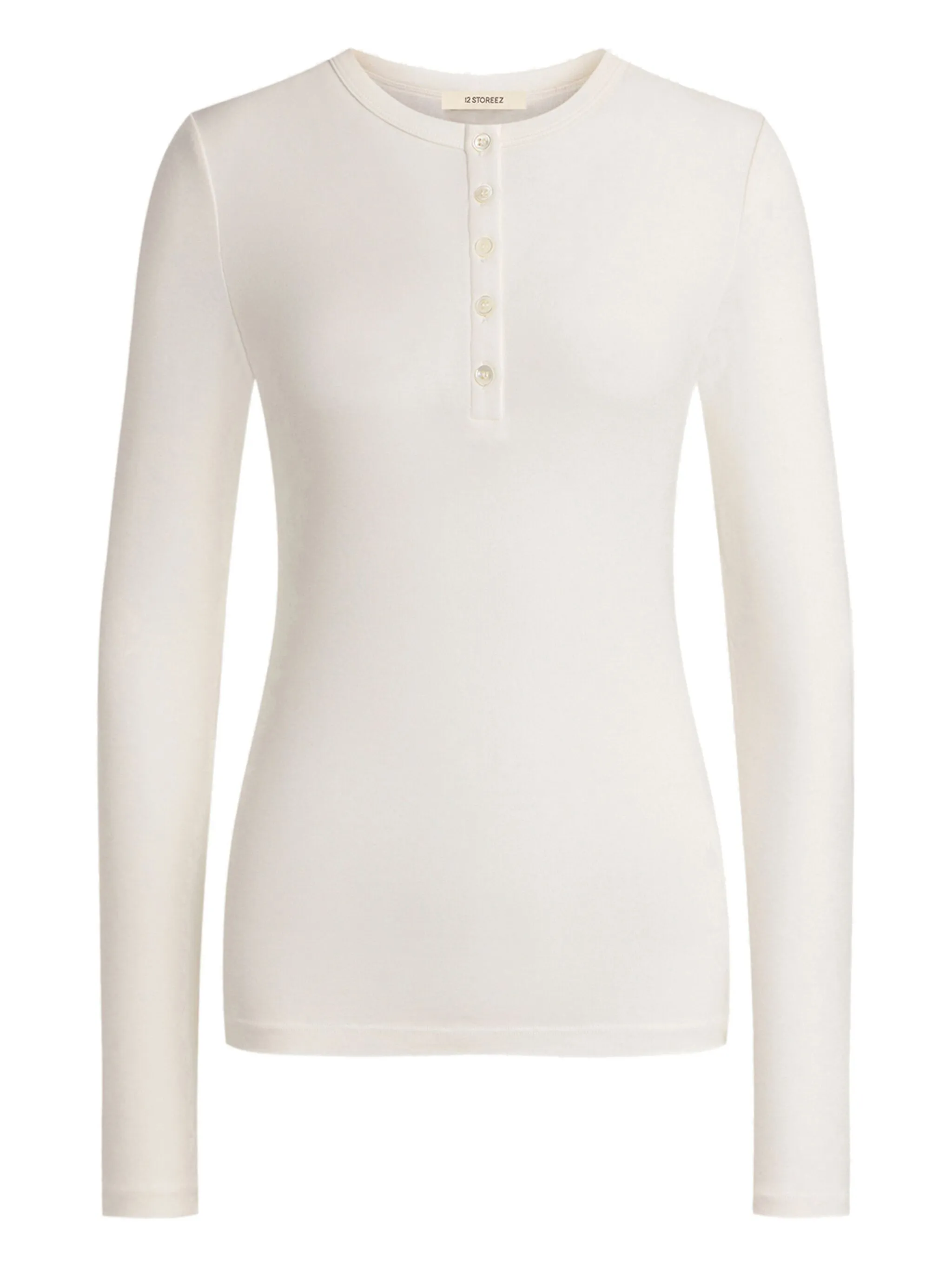 

Блузка хенли 12 Storeez, белый