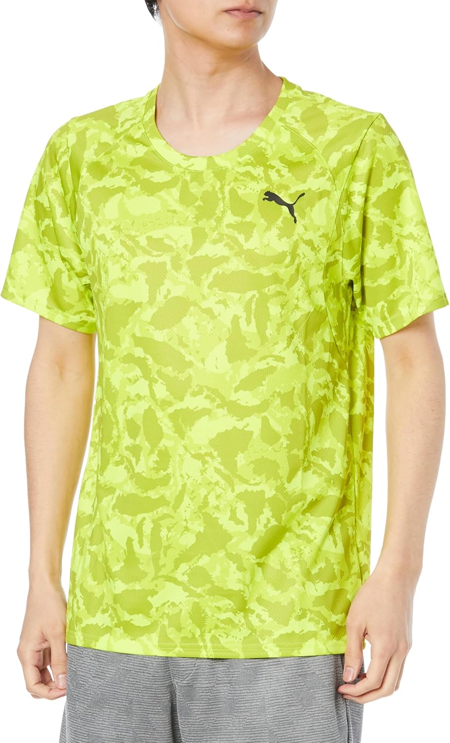 

Мужская футболка PUMA FIT ULTRABREATHE AOP SS (525533) для тренировок и бега