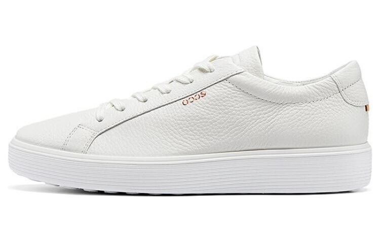 

Кроссовки ecco Soft Cool Lifestyle Shoes Men Low-top White, белый