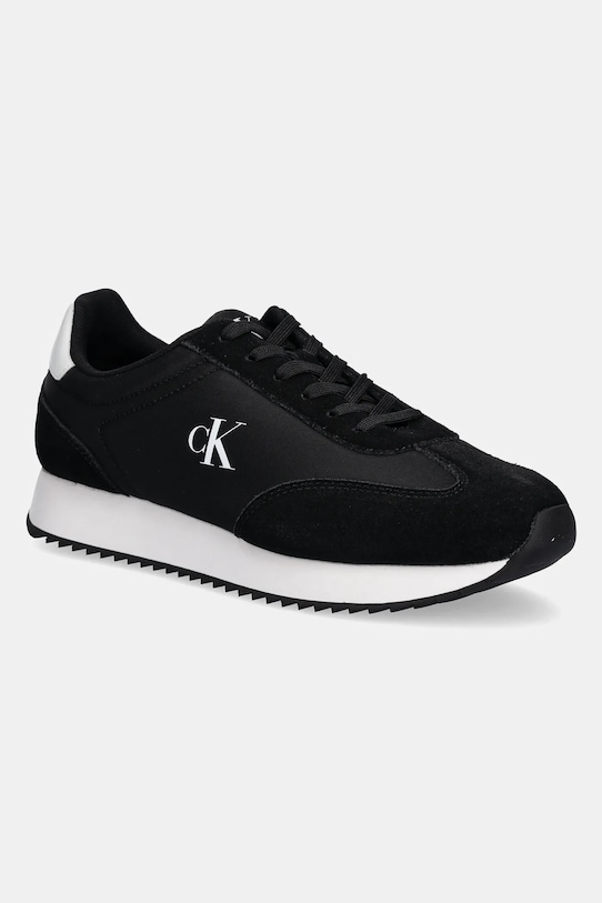 

Кроссовки Retro Runner на шнурках NY-SU Calvin Klein Jeans, черный