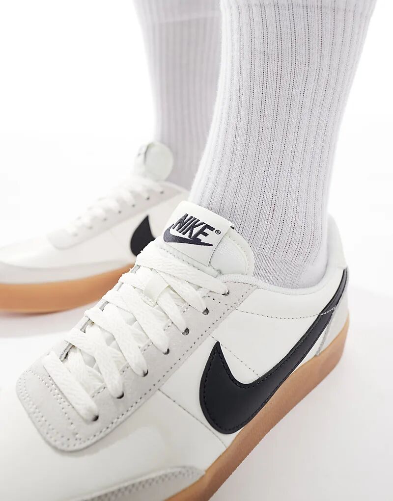 Кроссовки Nike Killshot из кожи белого цвета — фото 3