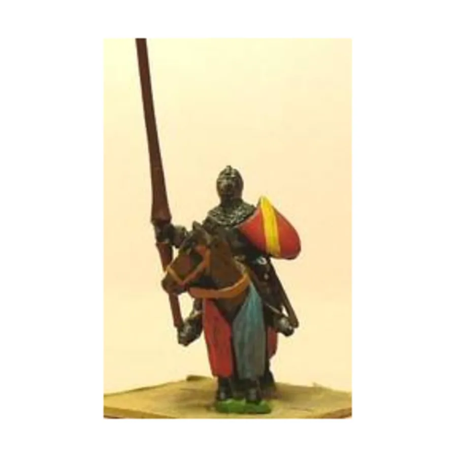 

Конные рыцари 1360–1390 гг. с разнообразными бацинетами, Юпоном, Л., Ш. и УХ., Medieval Miniatures - Later Medieval - Cavalry & Other Mounted Figures (15mm)