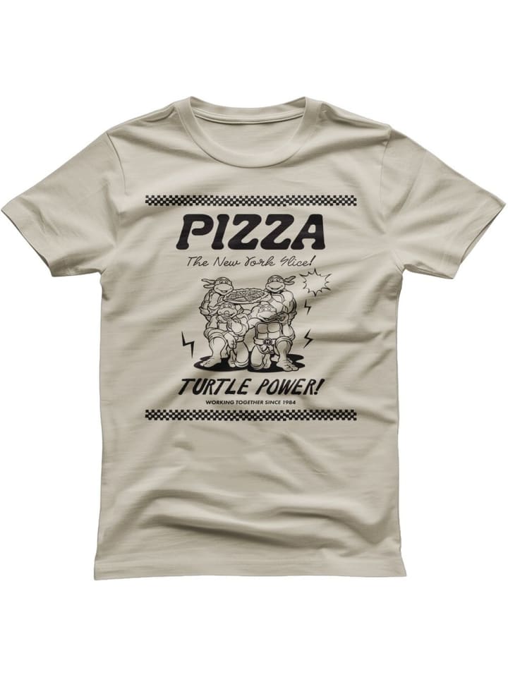 

Teenage Mutant Ninja Turtles Футболка "The New York Slice T-Shirt" цвета хаки