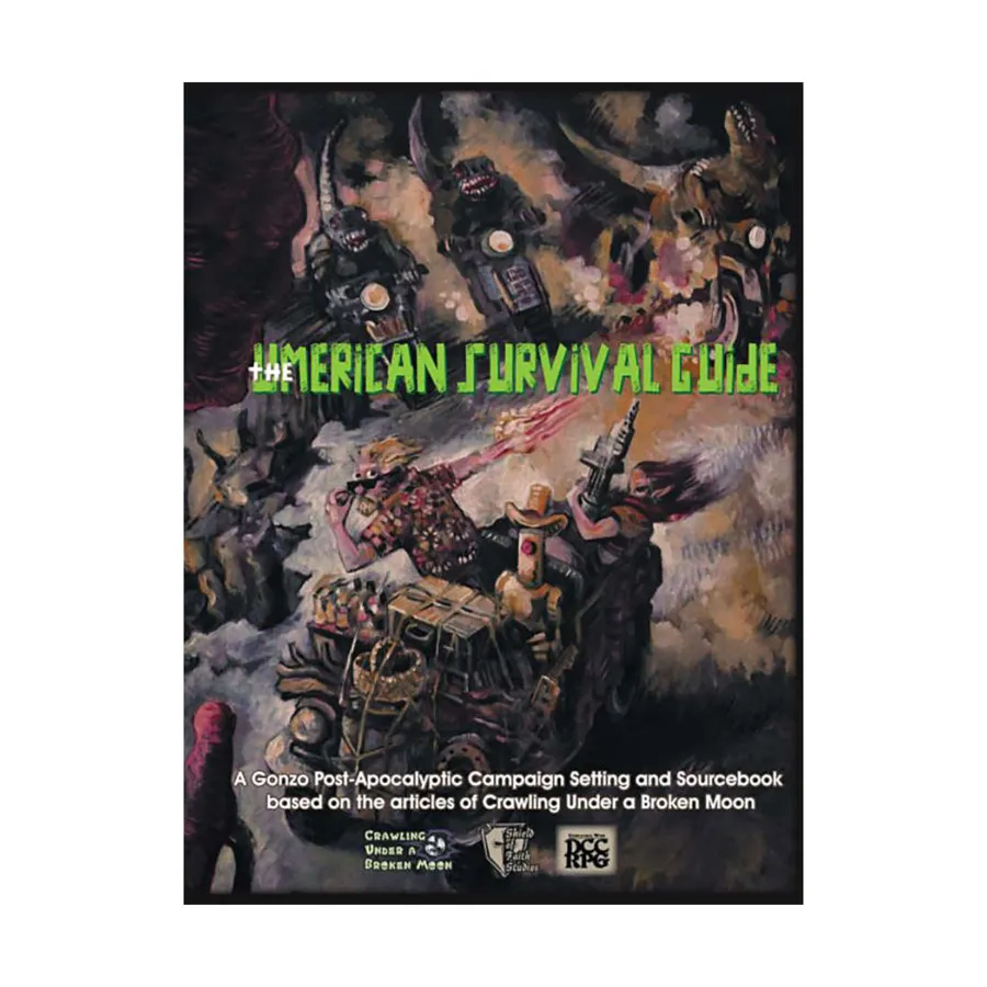 

Umerican Survival Guide (Chase Cover, POD, Black & White), Role Playing Games (Shield of Faith Studios), твердый переплет