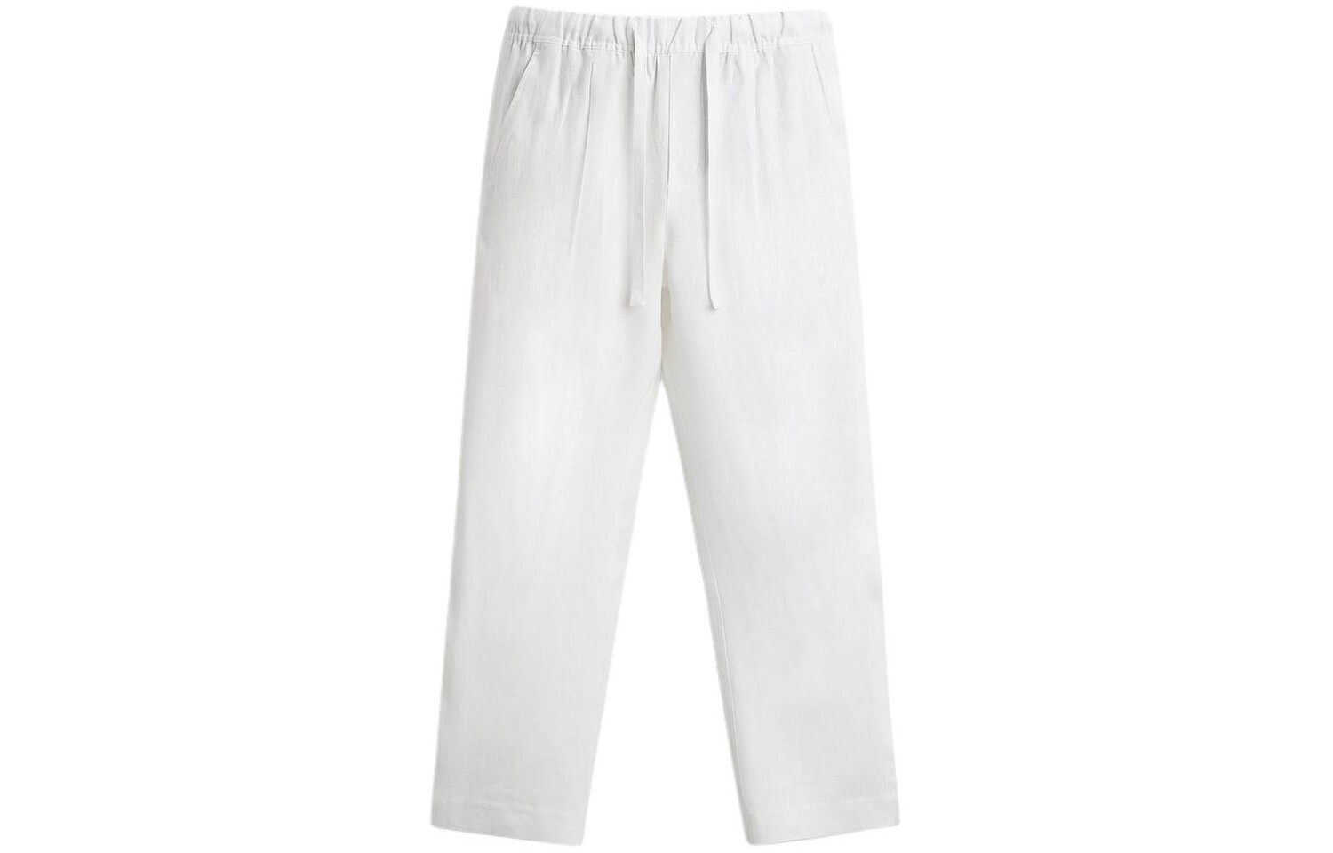 

Повседневные брюки мужские белые Zara, белый