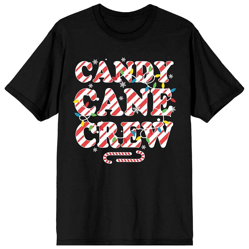 

Футболка с рисунком Candy Cane для юниоров, черный