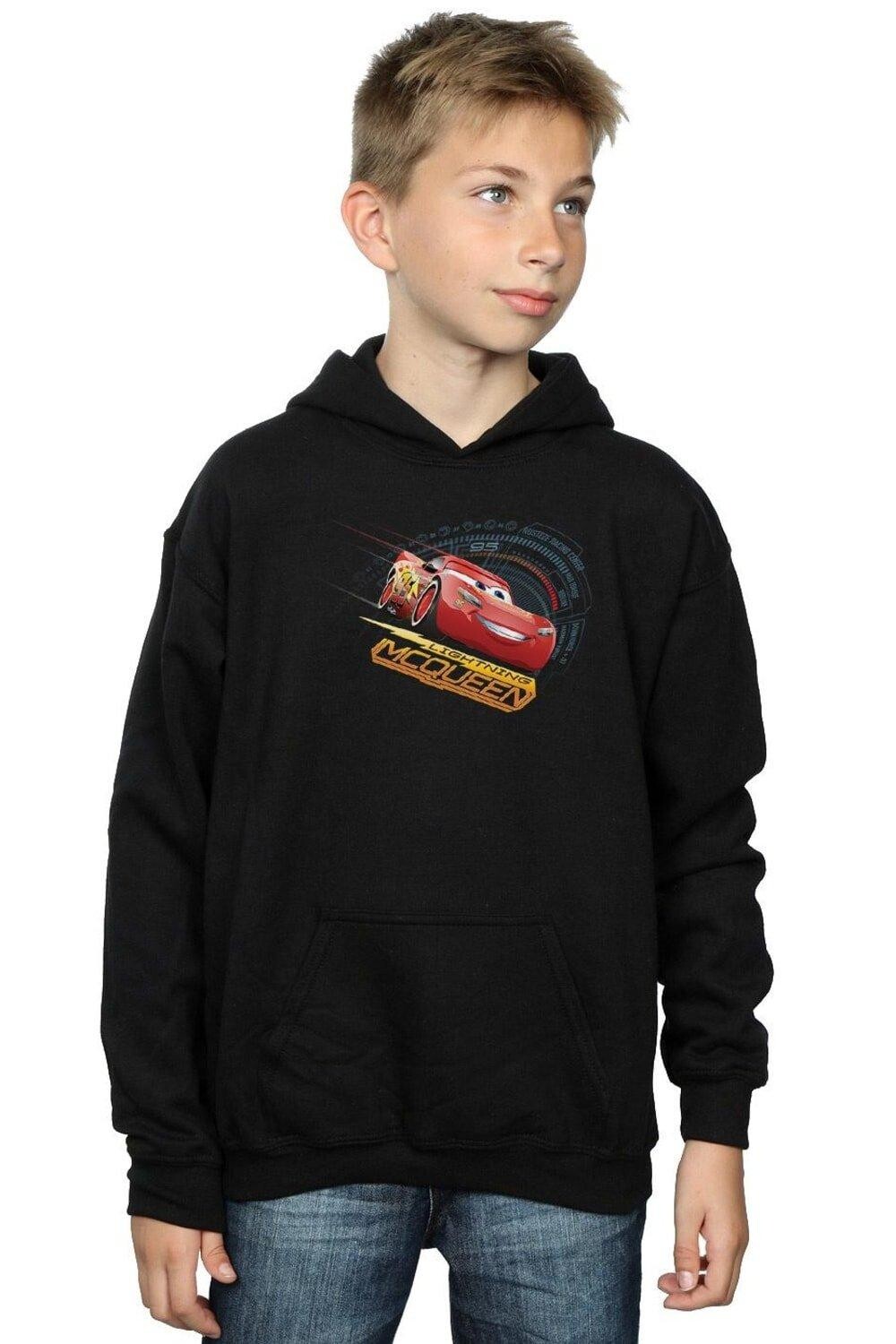 

Толстовка с капюшоном Cars Lightning McQueen Disney, черный