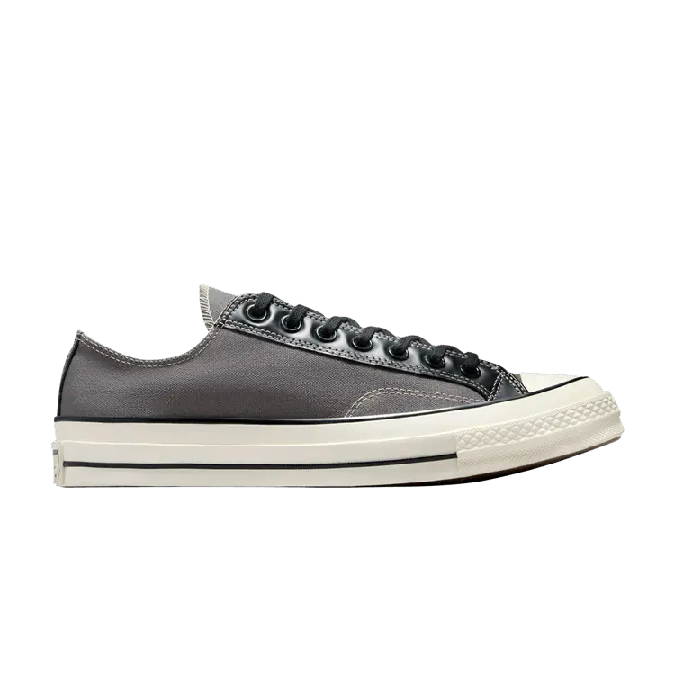 

Кроссовки Converse Chuck 70 Low Leather Overlays - Sharkskin, серый