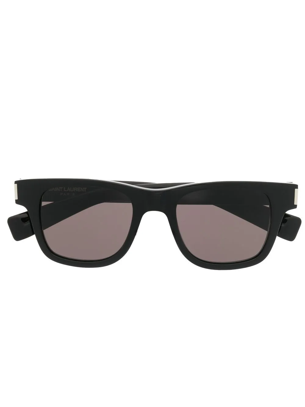 

Солнцезащитные очки в квадратной оправе Saint Laurent Eyewear, черный