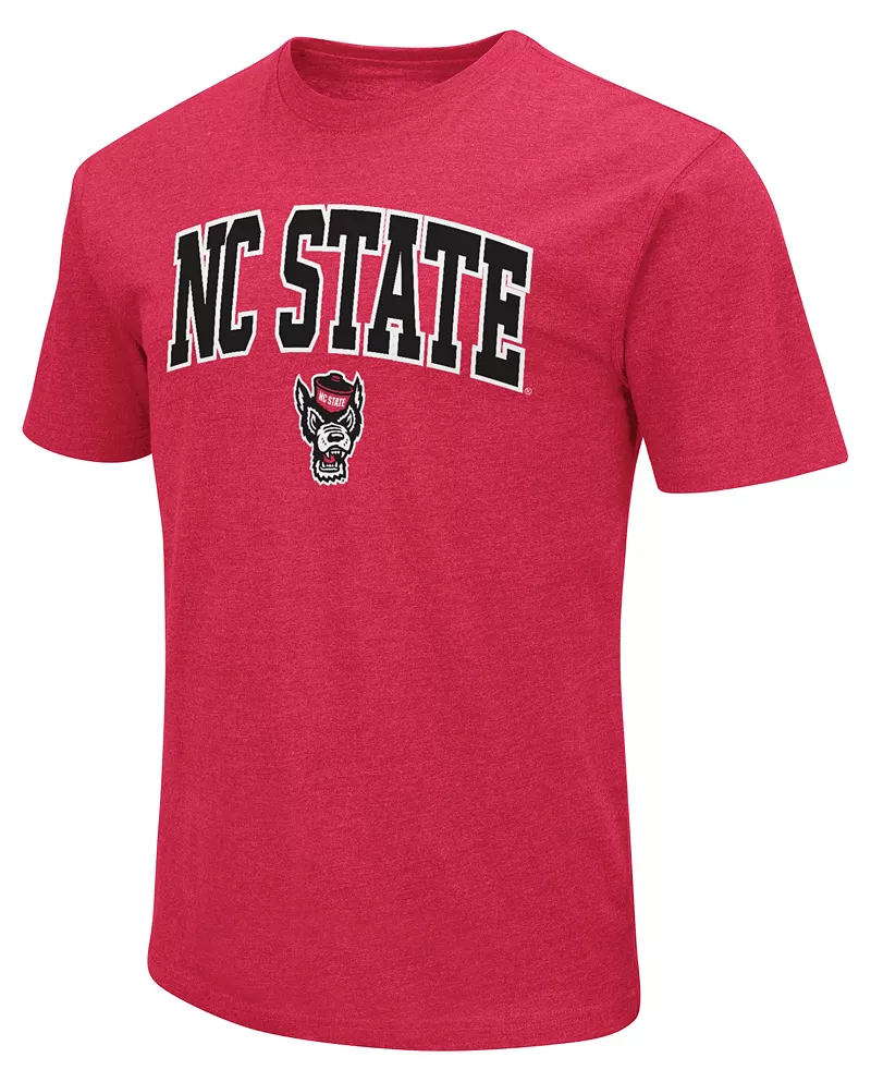 

Мужская красная футболка Colosseum NC State Wolfpack