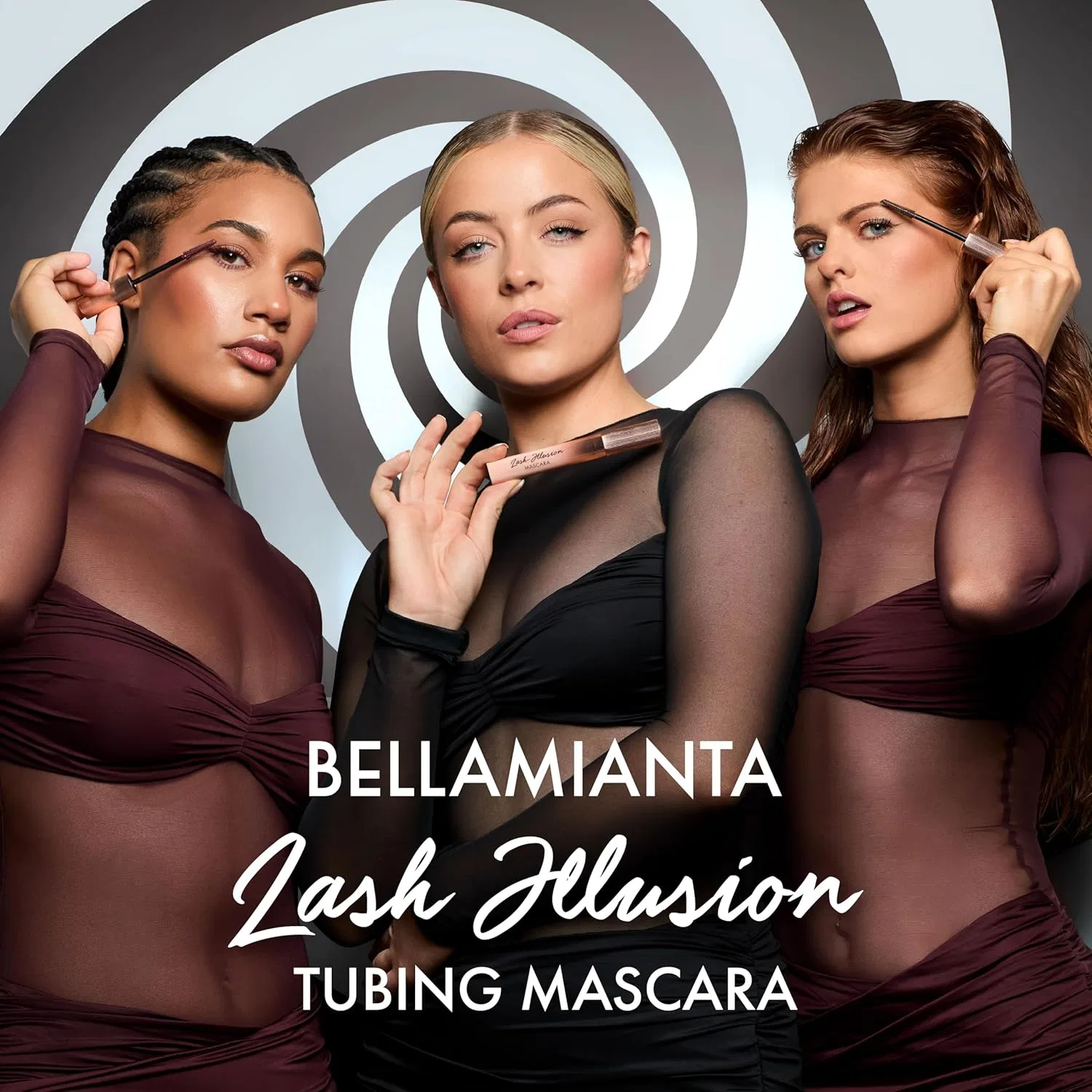 Тушь для ресниц Bellamianta Lash Illusion Mascara Bellamianta, Burgundy — фото 2