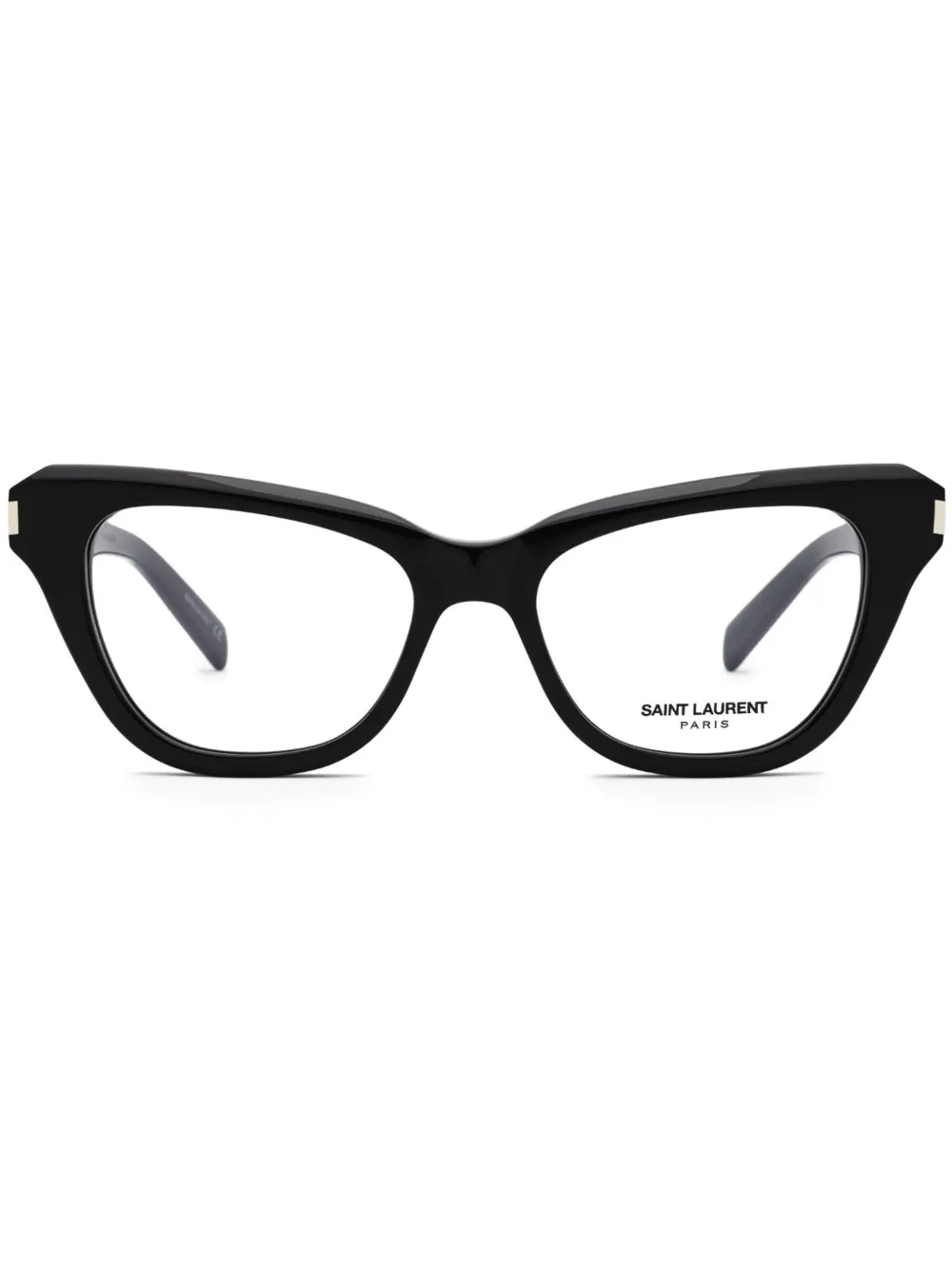 

Очки в оправе 'кошачий глаз' Saint Laurent Eyewear, черный