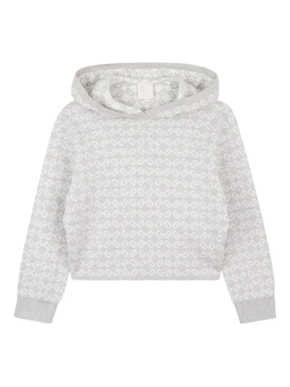 

Худи с логотипом Givenchy Kids, серый