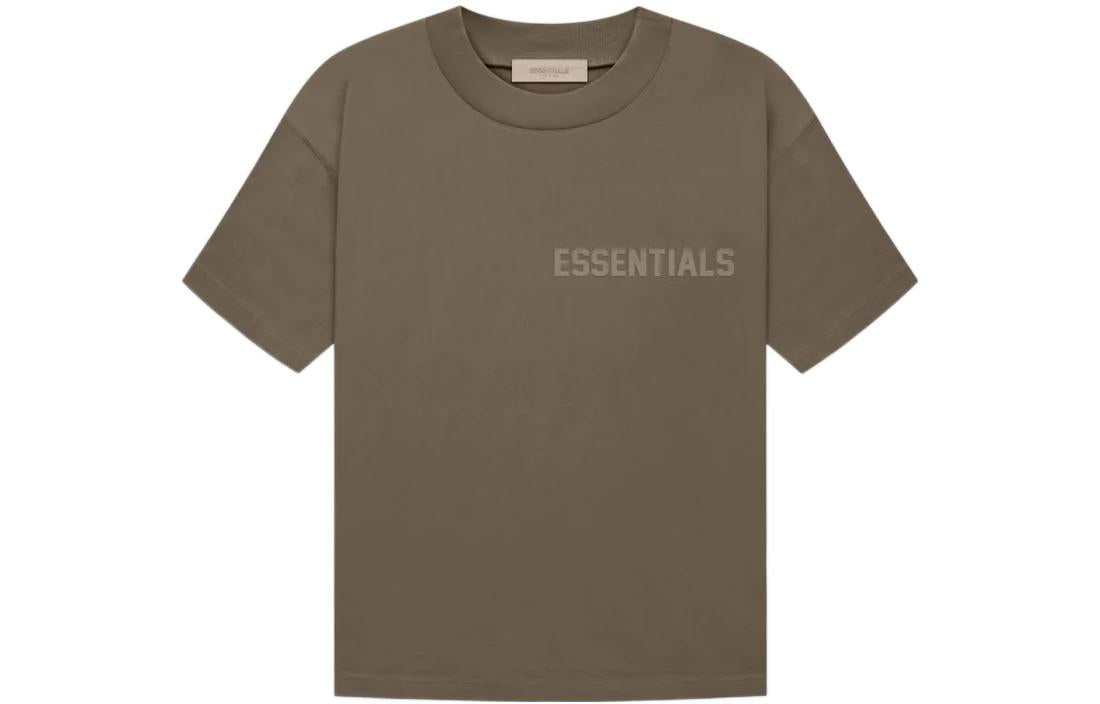 Футболка Fear of God Essentials FW22 Short Sleeve Tee 'Wood' FOG-FW22-720, коричневый — фото 2
