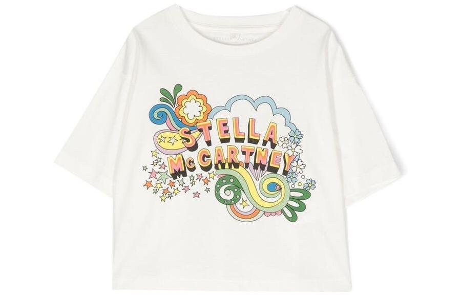 

Детская футболка Stella McCartney, белая