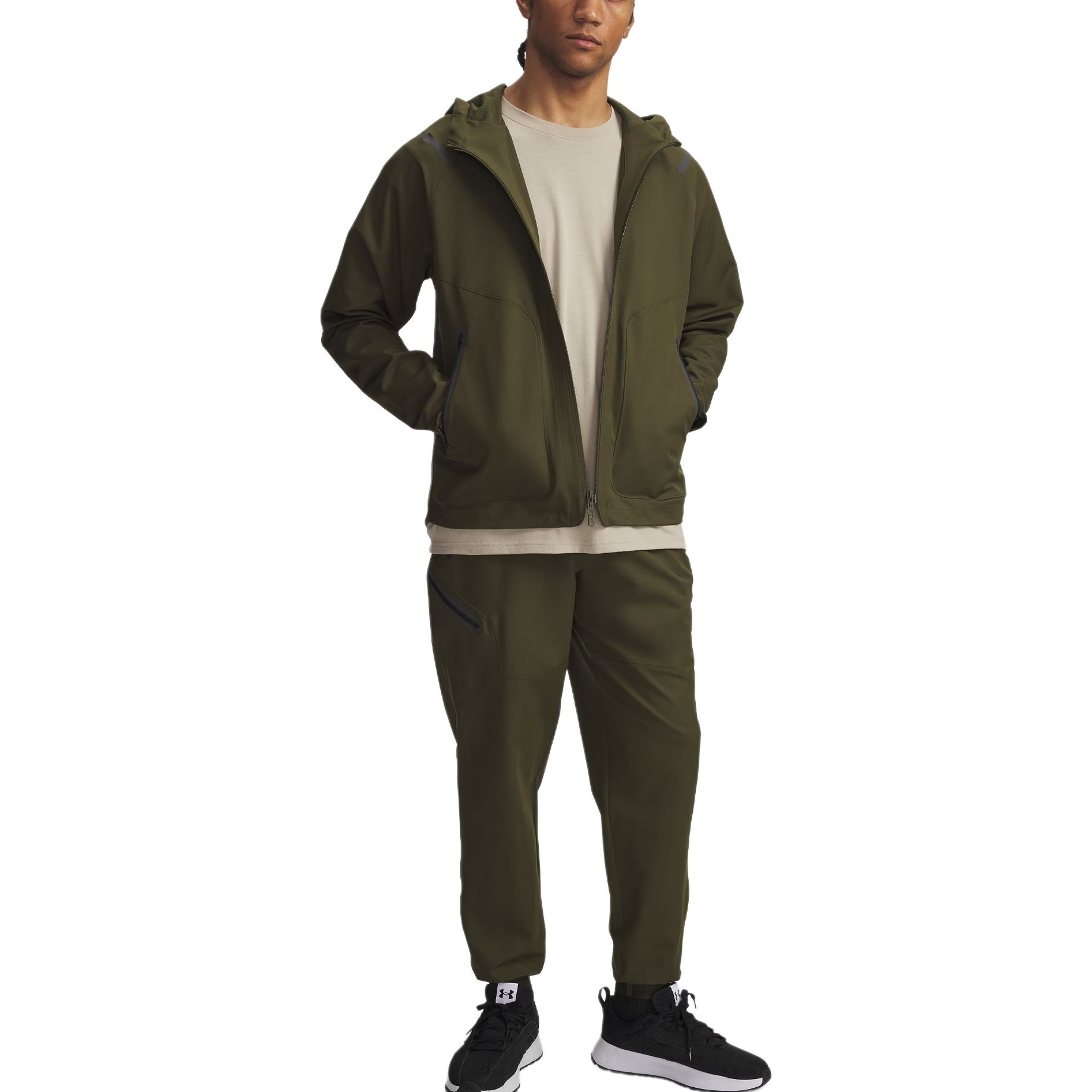 

Повседневные брюки мужские Under Armour, оливковый