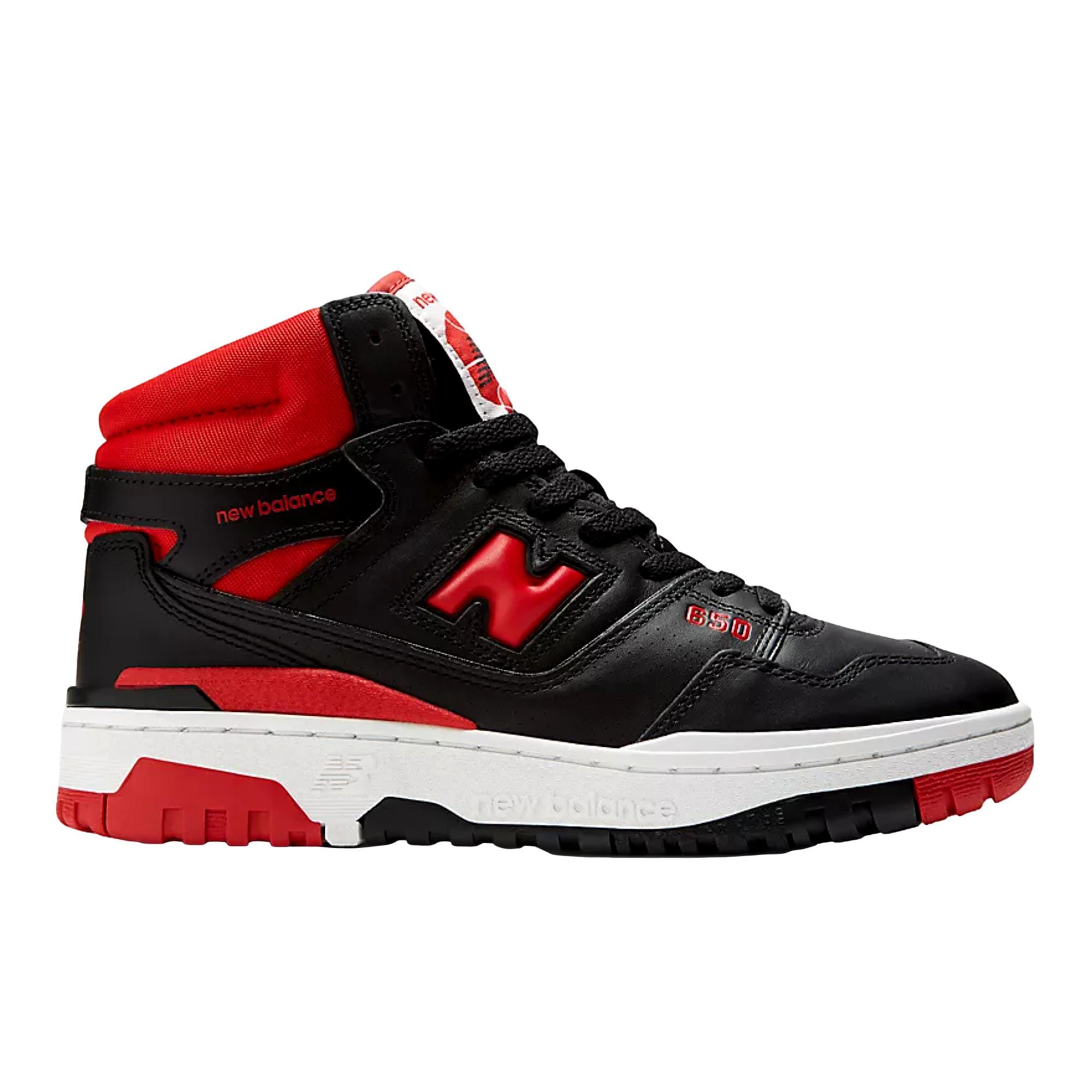

New Balance 650R Черный/Красный BB650RBR Мужские кроссовки