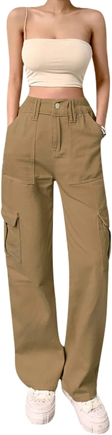 

Franhais женские широкие джинсы с высокой талией