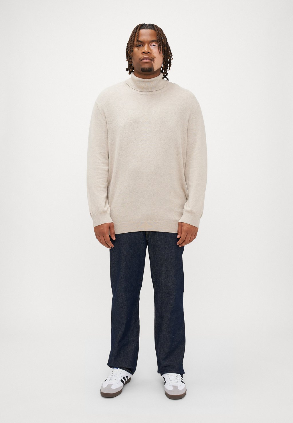 

Джемпер JJEEMIL ROLL NECK Jack & Jones, бежевый