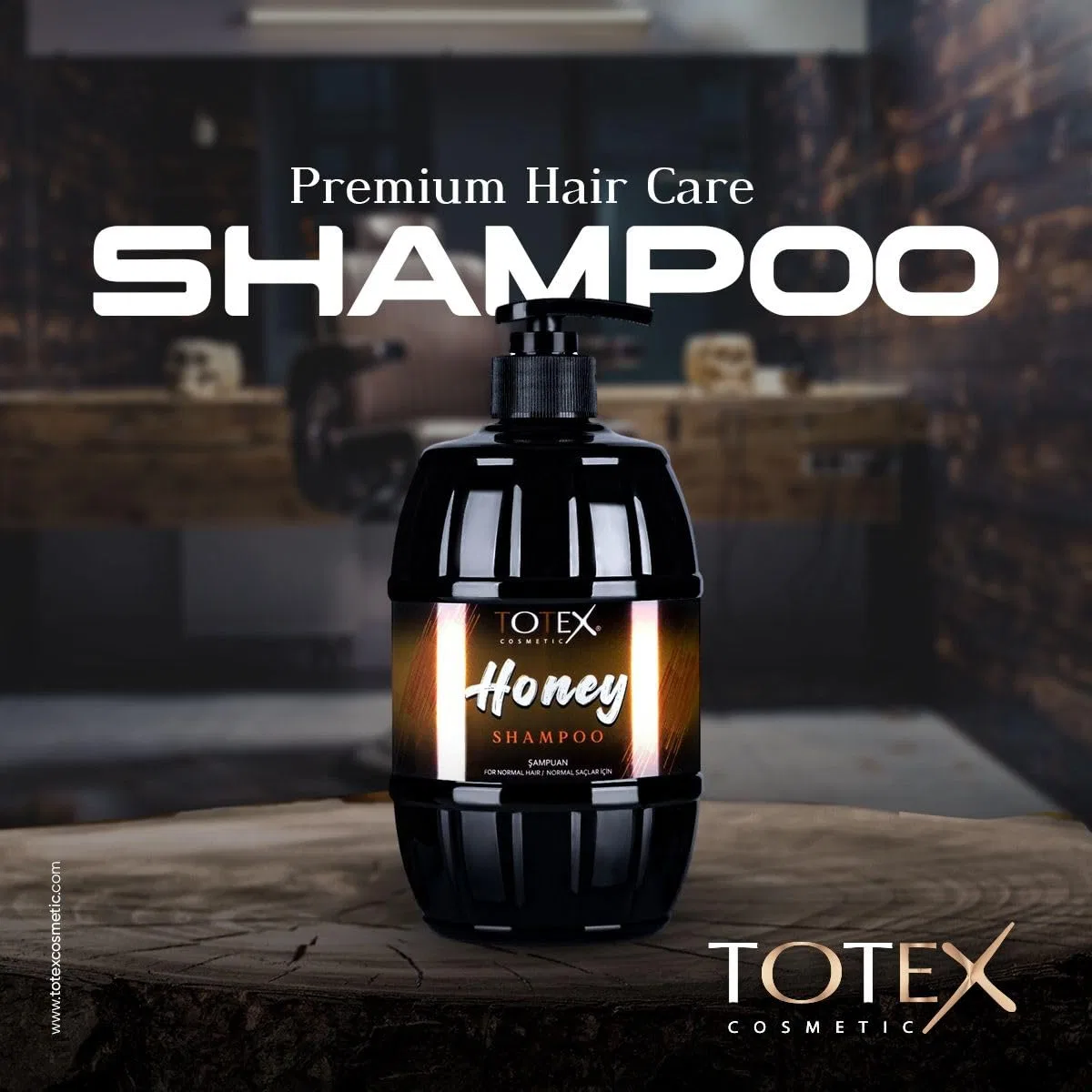 Шампунь для волос Totex Honey с медом (750 мл) Totex — фото 2