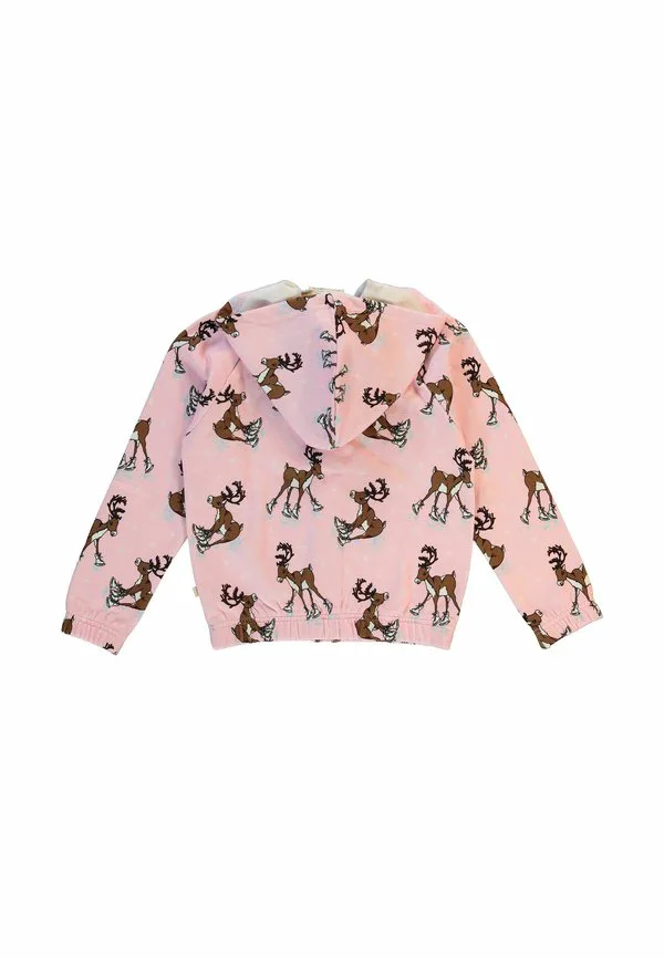 Толстовка на молнии Småfolk, Icy Pink — фото 2