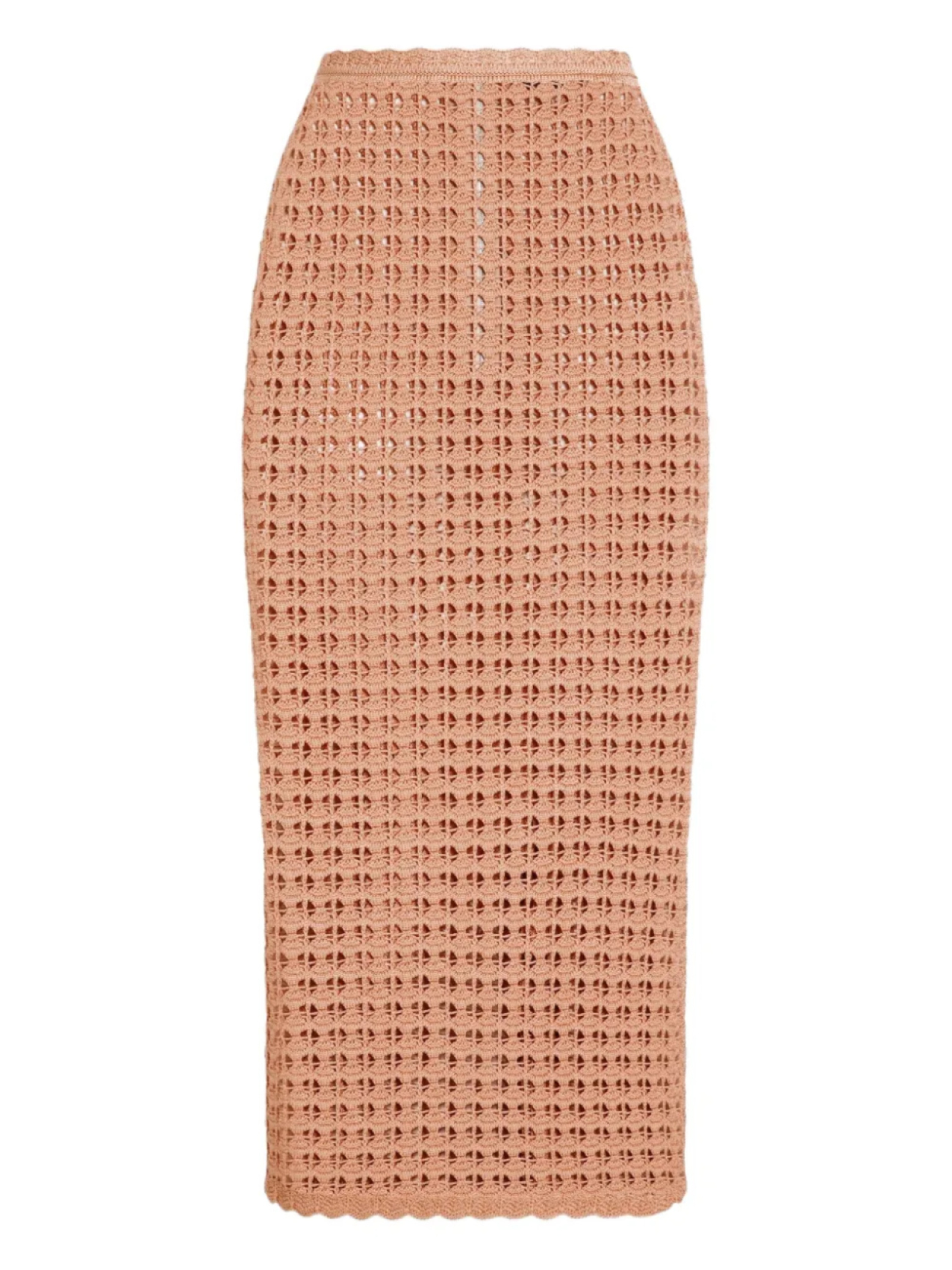 

Dolce & Gabbana юбка миди в технике кроше, нейтральный