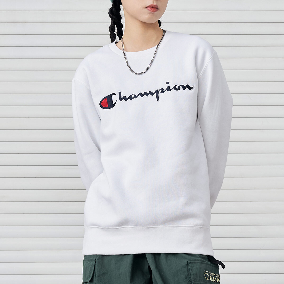 

Толстовка унисекс Champion, белый
