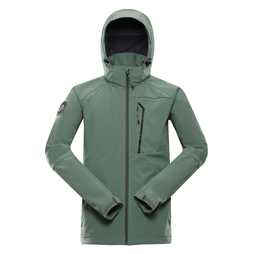 

Спортивная куртка Alpine Pro Hoor softshell, зеленый