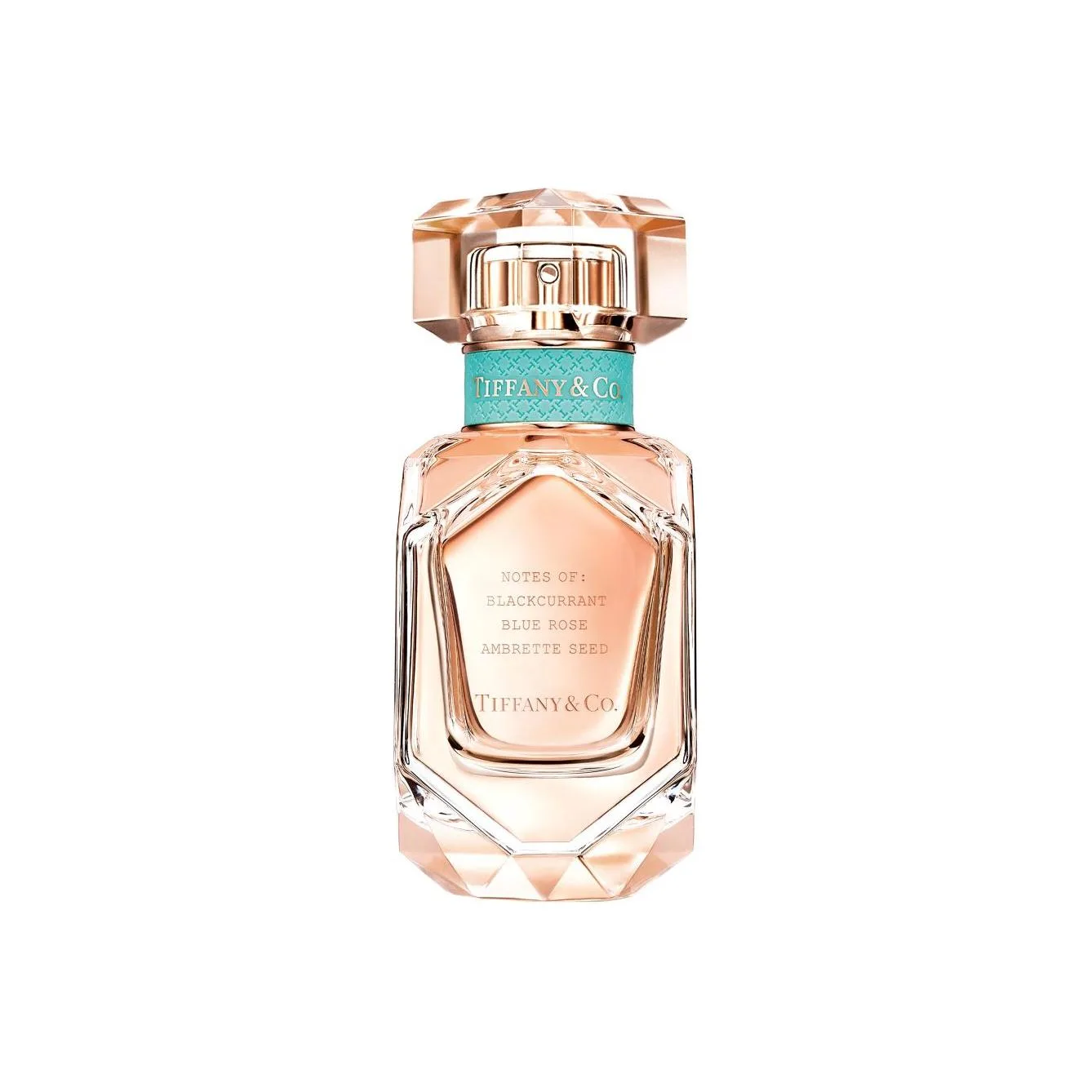 TIFFANY & CO. Женские духи Rose Gold с цветочно-фруктовым аккордом, мускусом и голубой розой, 50ml — фото 2