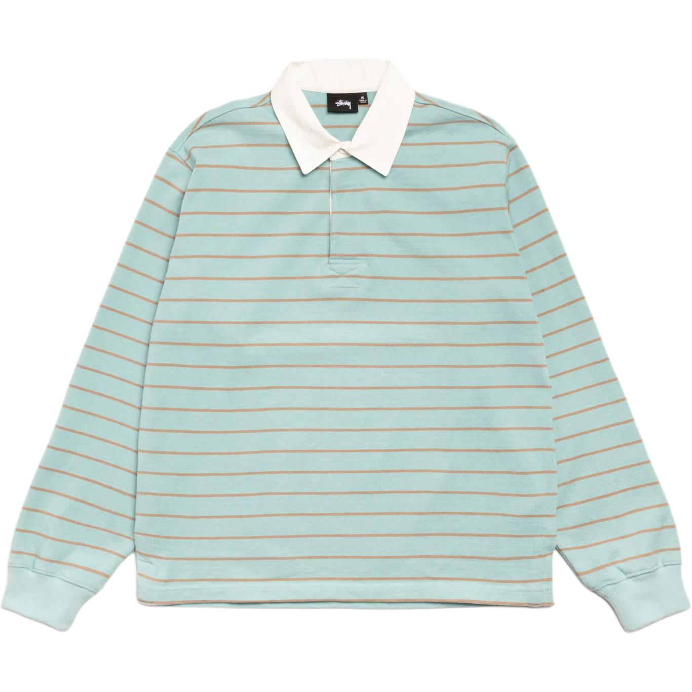 

Хлопковая футболка для регби unisex Stussy, синий