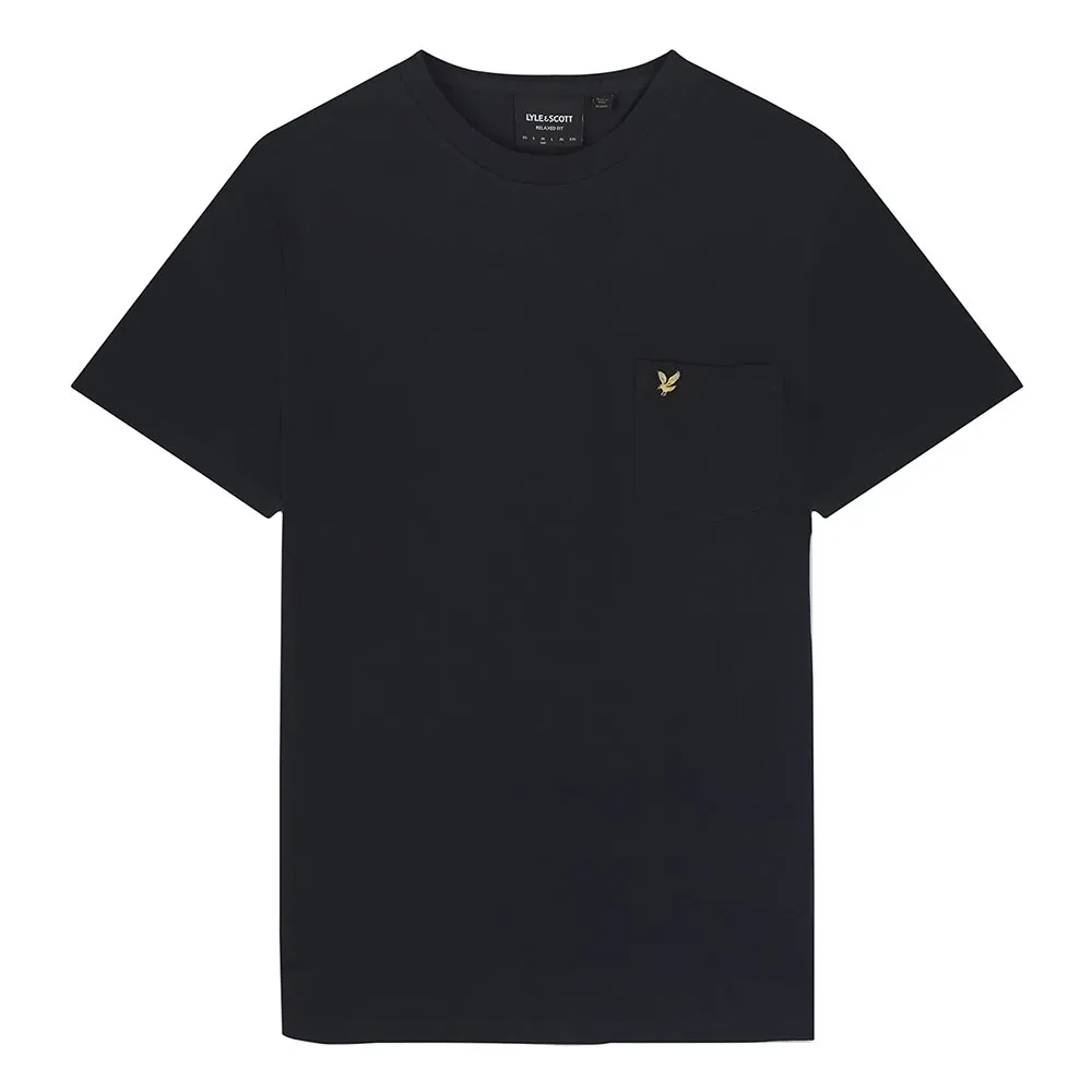 

Футболка Lyle & Scott Plain Pique Pocket, синий
