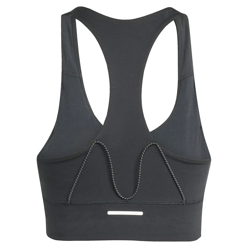 Спортивный бюстгальтер adidas Run Pocket Medium Impact Sports Bra, черный — фото 2