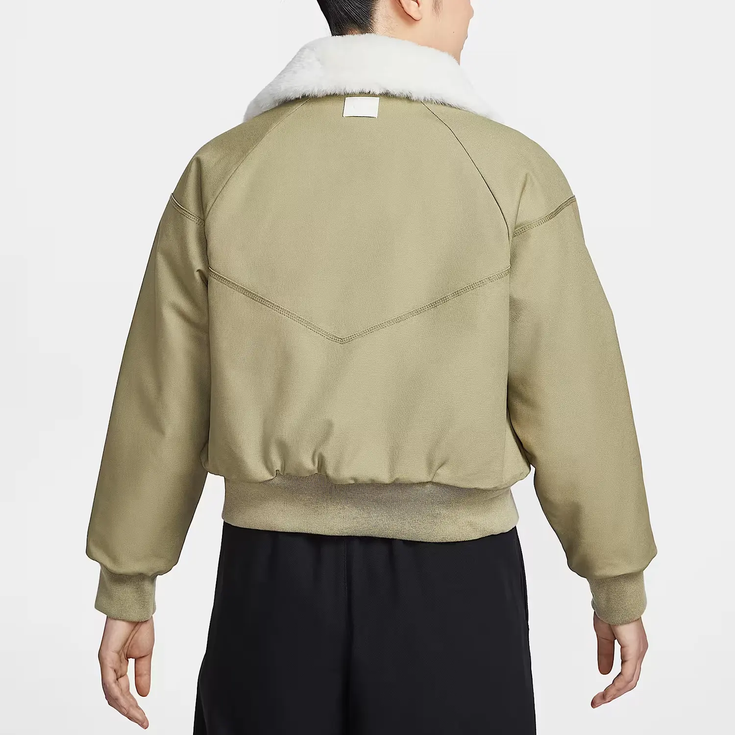Куртка Sportswear FW25 для женщин Nike, оливковый зеленый — фото 4