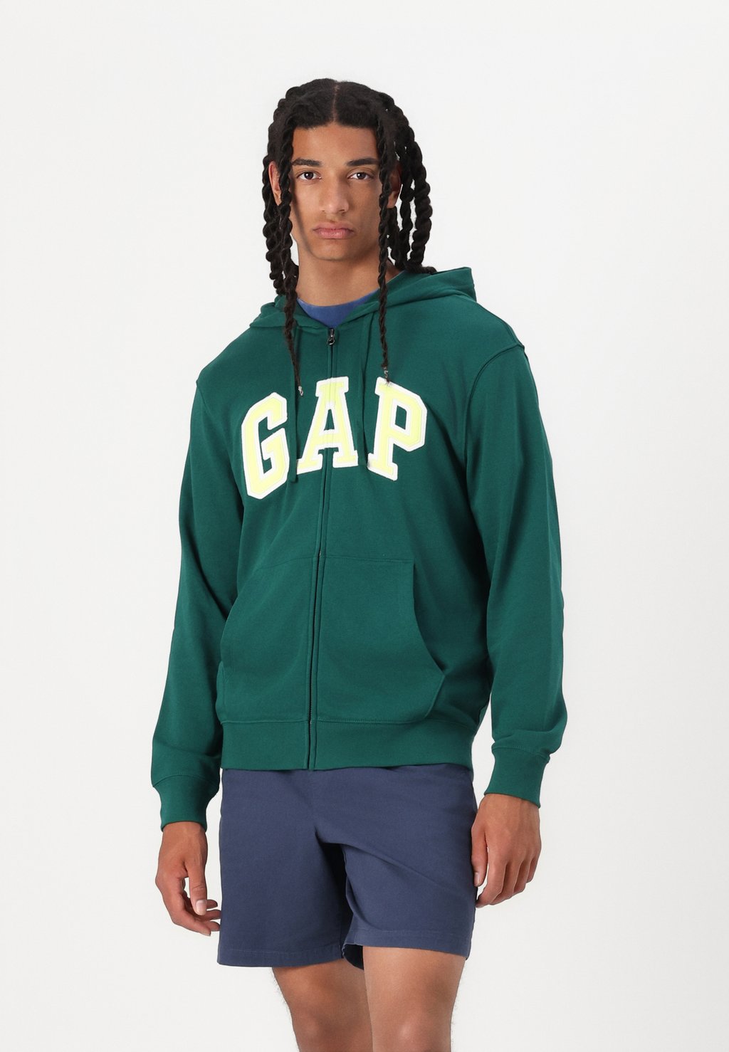 

Толстовка на молнии HERITAGE LOGO GAP, зеленый