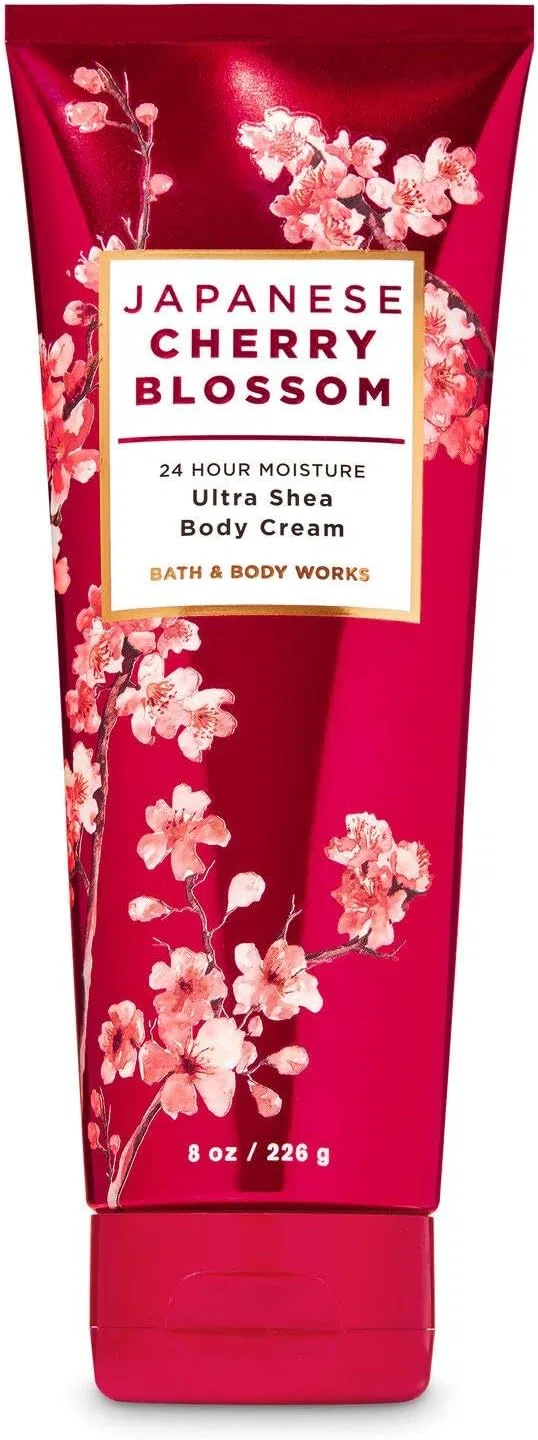 Крем для тела Bath & Body Works Japanese Cherry Blossom Triple Moisture 226 г — фото 2