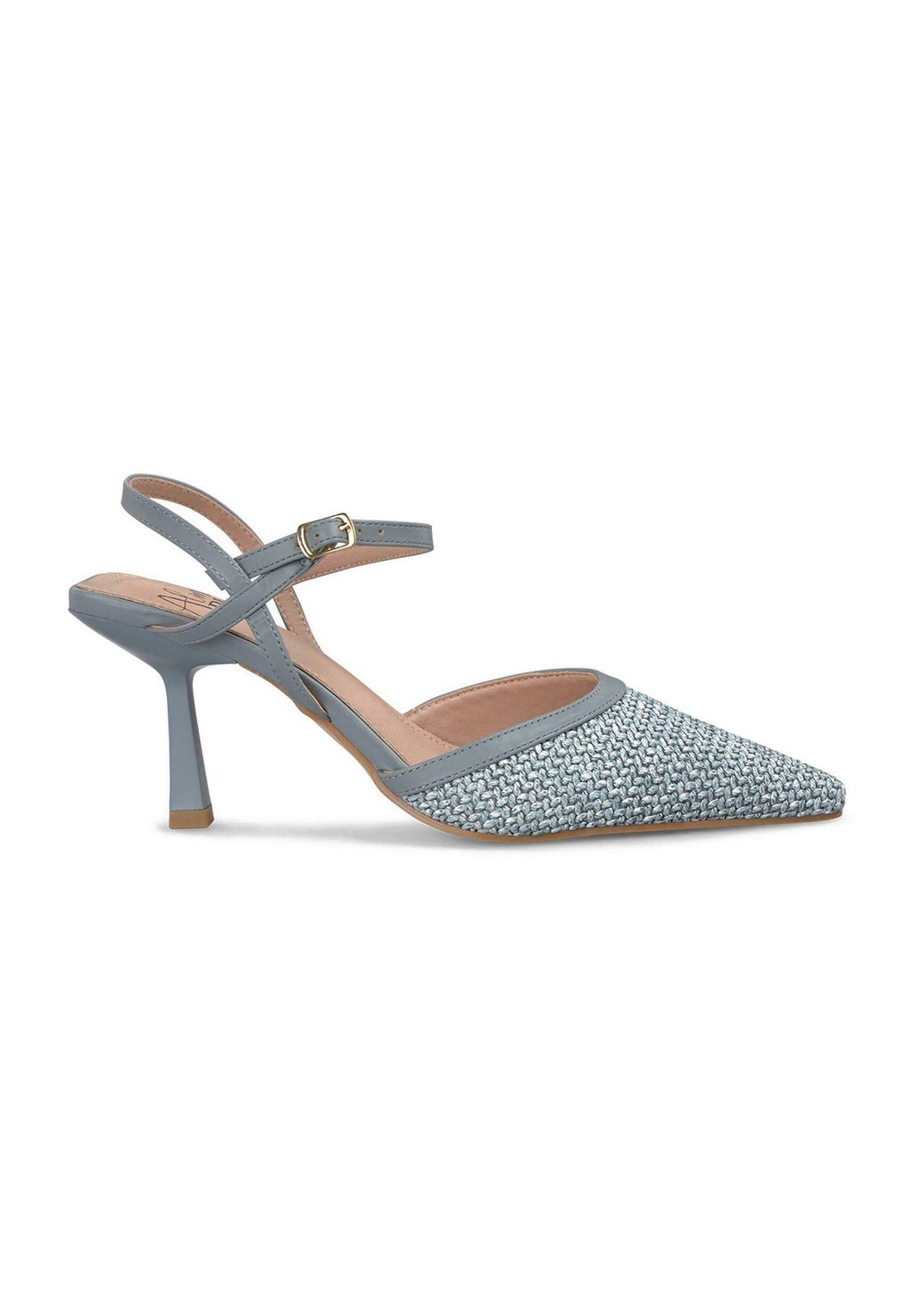 Классические туфли на каблуке CON PUNTERA AFILADA Y CIERRE CON HEBILLA - High heels Alma Blue, синий