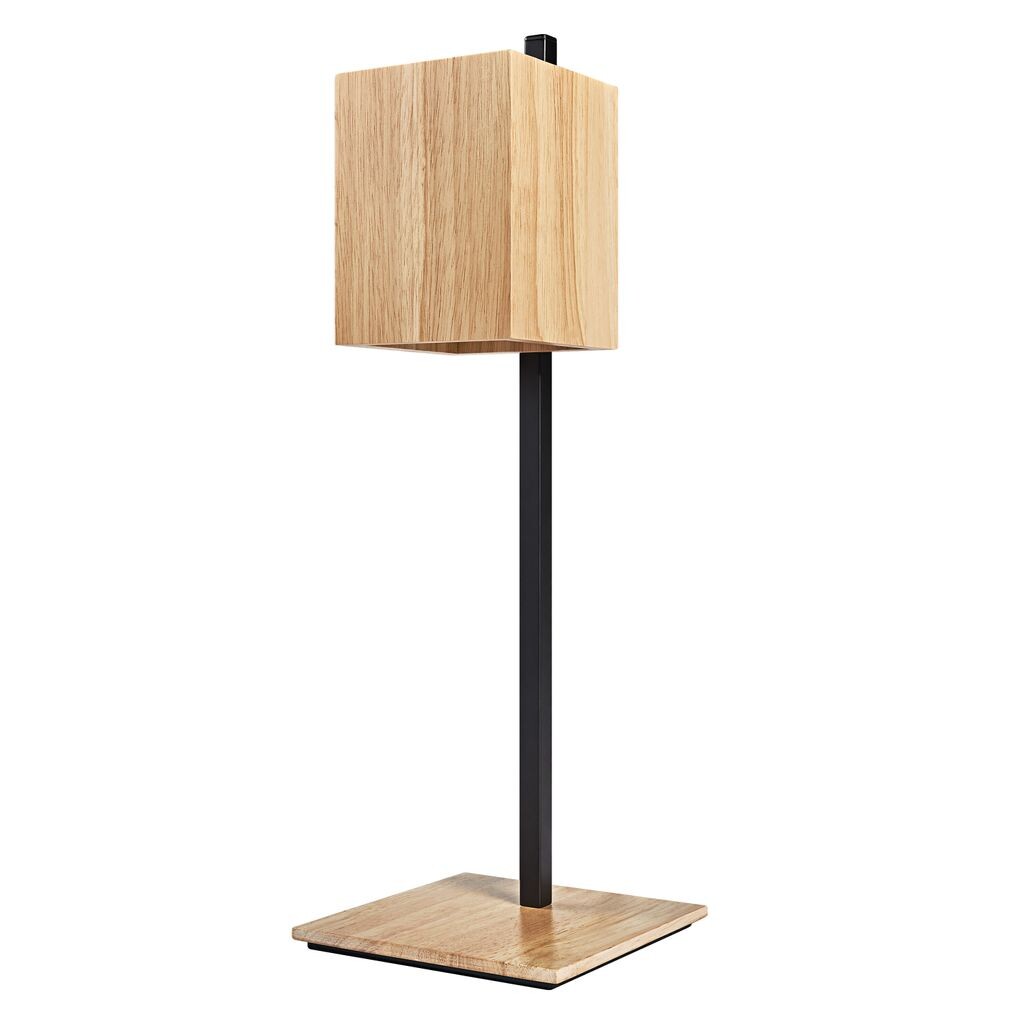 

LEDVANCE SMART+ WiFi настольная лампа DECOR Wood, 8 Вт, 650 лм, регулируемый белый свет (от 3000 до 6500 К), регулируемая яркость, дерево, сертифицированное FSC, управление через приложение, совместимость с Amazon, Google и Co., коричневый
