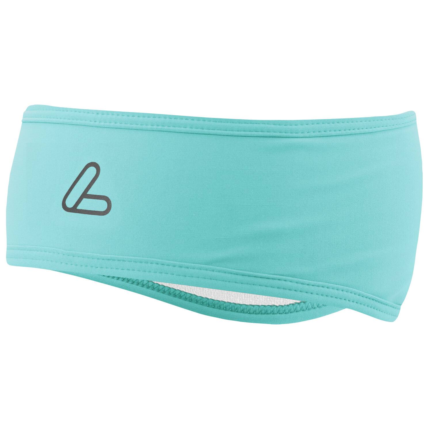 

Повязка на голову Löffler Mono Headband Flaps, цвет Yuma Blue